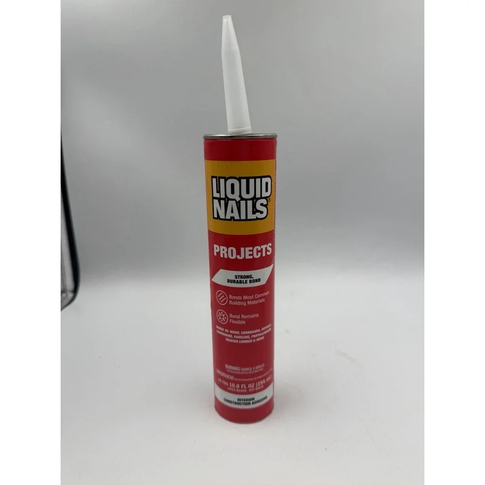 Liquid Nails Interior Projects Construction Adhesive Off-White, 10 oz